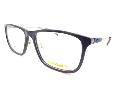 Timberland Brille Brillengestell Dark Shiny Blue/ Gunmetal 57mm RX Spectacles TB1683 090