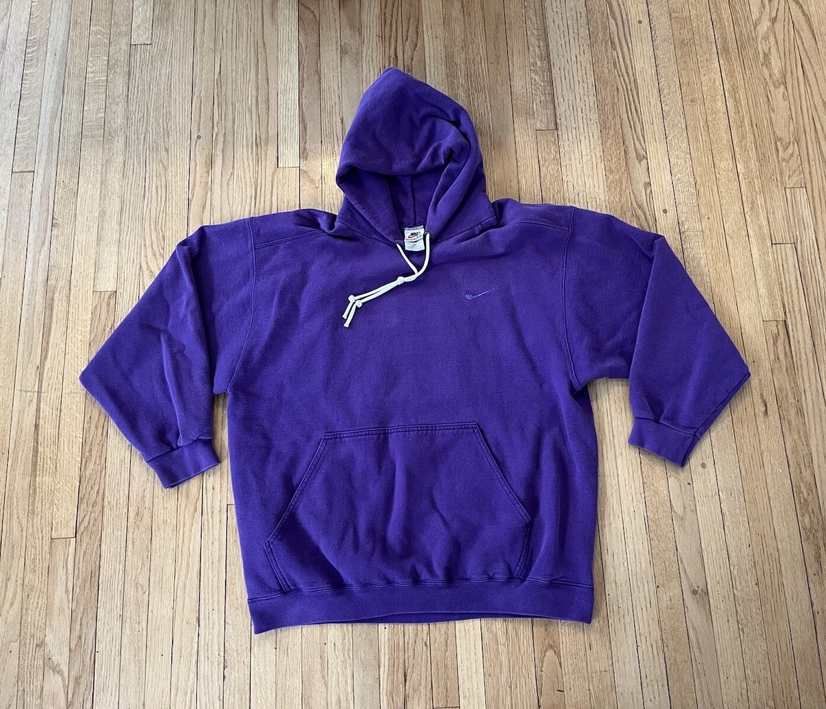 vintage nike side swoosh hoodie