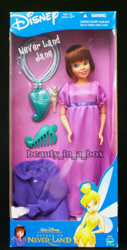 Flying Peter Pan Wendy Tinkerbell Disney Barbie Muñeca Return NeverLand Jane Lote 6 - Imagen 4 de 8
