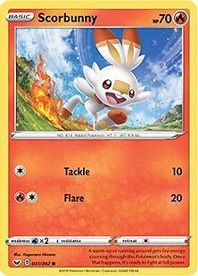 Scorbunny 031/202 Miscellaneous Cards & Products