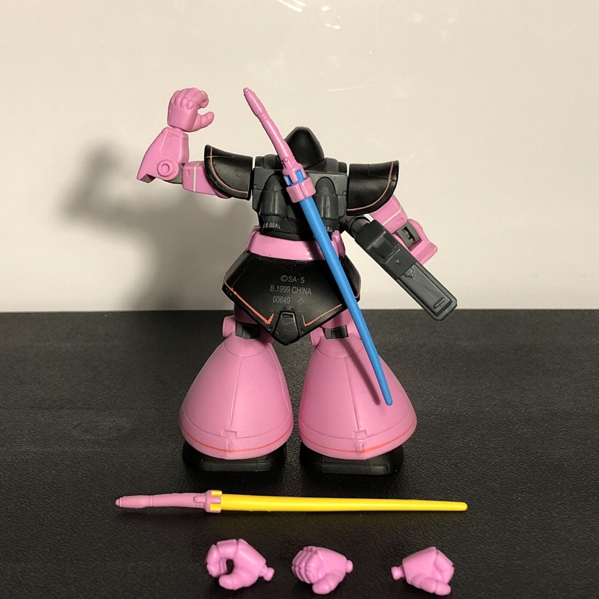 Okawara's Pink Dom MS-09 Bandai Mobile Suit Gundam Action