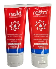 Resta Creme 2.8 Oz PURSE SIZE Tube ( 2 PACK ) NEW LOOK!