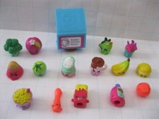 Shopkins Chef Collection Box No Recipes Lot of 15 Food Banana hot cocoa apple