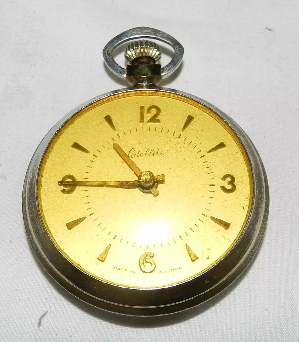Satellite pocket watch cheap