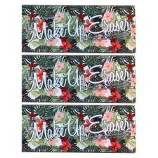 Pack of 3 New Makeup Eraser Tropical