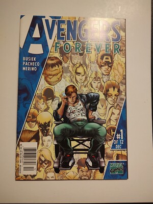 AVENGERS FOREVER #1  Newsstand Written by Kurt Busiek. Pencils by Carlos Pacheco