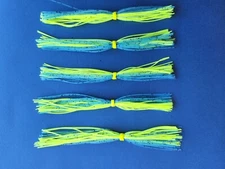 5 Chart/Lite Blue 5-9358 silicone skirt replacement material Tabs Spinner bait