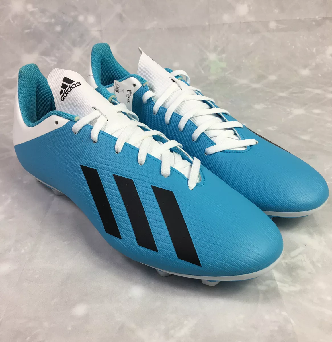 Adidas X 19.4 Firm Ground Soccer Cleats Blue/White Men's Sz 10 NEW. | eBay