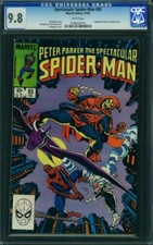 Spectacular Spider-Man #85 CGC 9.8 1983 Hobgoblin & Black Cat! RARE WP M9 916 cm