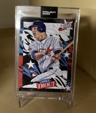 2020 Topps Project 2020 #282 Mike Trout by Tyson Beck🔥🔥