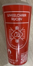 Sammelbecher Cup Coca Cola Collector Cup Olympia Paris 2024 Wheelchair Rugby