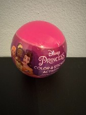 Disney Princess Color  Sticker Activity Ball - Brand New  Sealed 