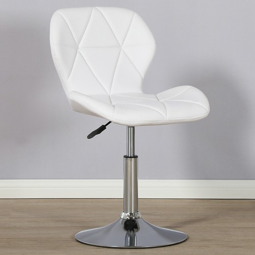 Cushioned Chair Swivel Small Adjustable Computer Desk Vanity Table