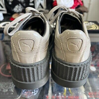 Puma X Fenty Rihanna Pointy Creeper Patent 36627002 Dove Puma X Fenty Rihanna Pointy Creeper Patent 36627002 Dove