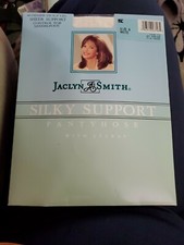 Pantyhose Size A White Control Top Sheer Support Jaclyn Smith Kmart Panty Hose