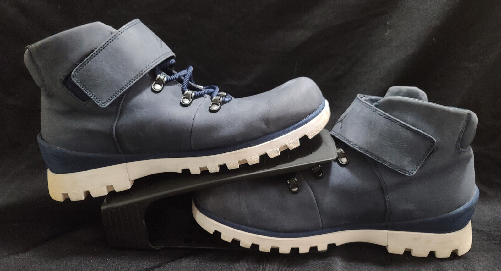 ❤Mejor precio raras❤ Botas Nike Jordan Boss 2005 Jumpman azul marino talla 13.5 311048 411❤