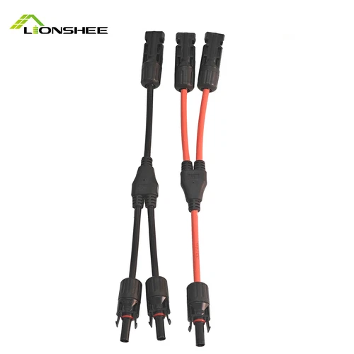 1 Paar Y Solarstecker Verteiler Buchse Für Solarpanel Kabel Adapter Solarkabel