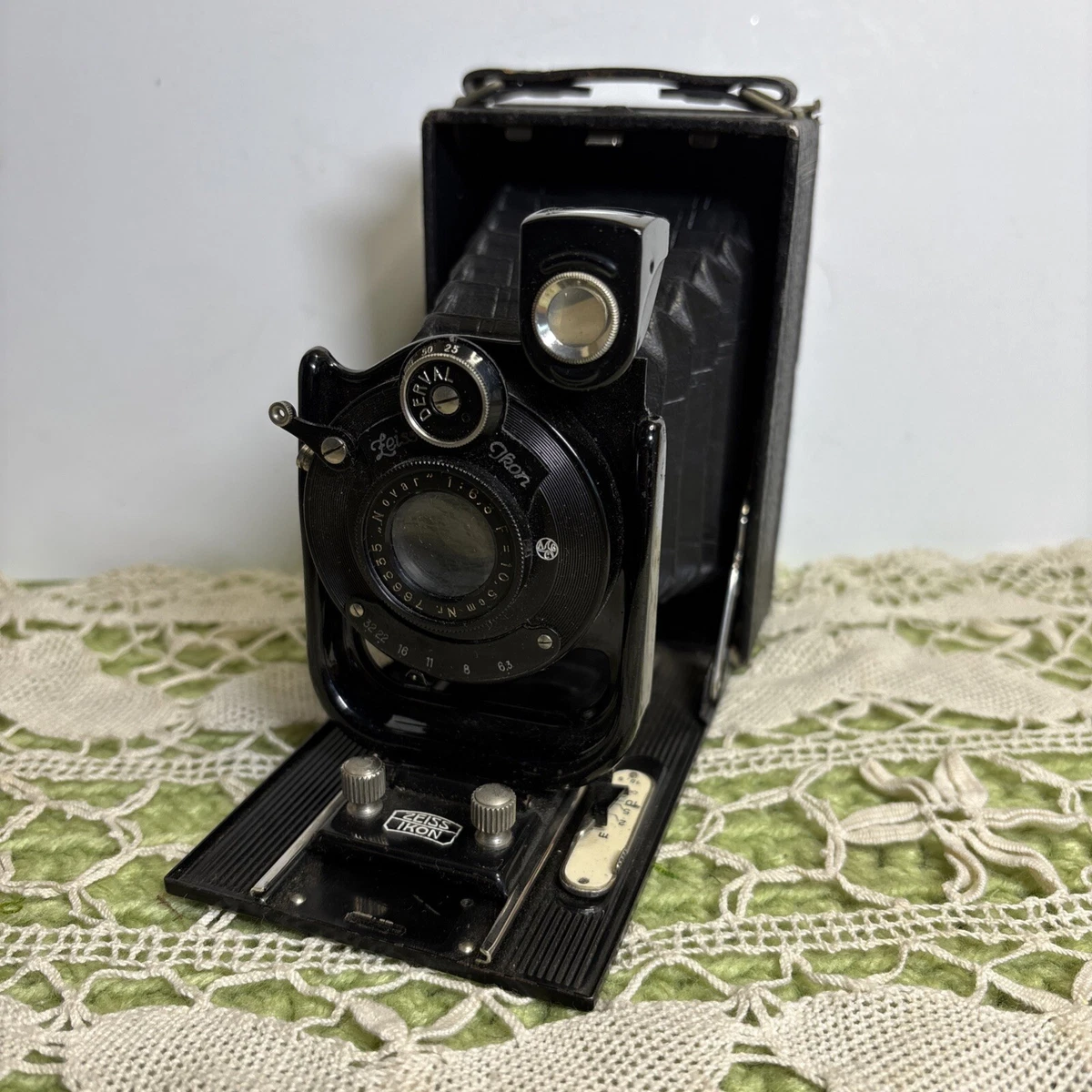 Appareil Photo Ancien ZEISS IKON IKONTA 6x9 Cm - À Soufflet - Modèle B II - Rare