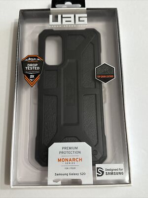 Samsung Galaxy S20 Case Black UAG Urban Armor Gear Monarch Series