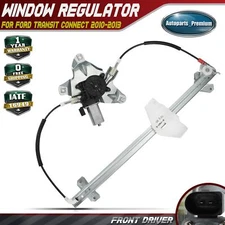 Front Left LH Power Window Regulator w/ Motor for Ford Transit Connect 2010-2013