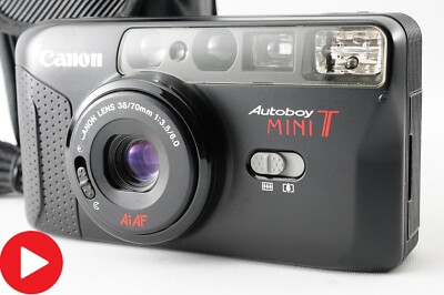 ⏯️ [ MINT W/Case ] Canon Autoboy MINI T Point & Shoot AF