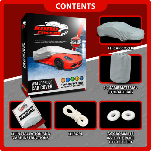 Chevrolet Corvette Convertible C5 4 Layer Car Cover 2002 2003 2004 - 第 5/11 張圖片