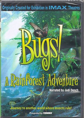 IMAX - Bugs! A Rainforest Adventure (DVD, 2007)
