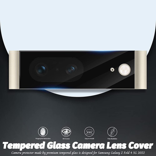 Protector de lente de cámara de vidrio para Google Pixel 6 7 Pro cubierta 3D completa curva - Imagen 5 de 11