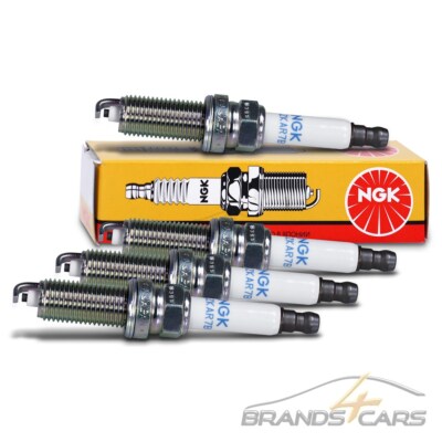 4x NGK ZÜNDKERZE FÜR DACIA LOGAN SANDERO RENAULT CLIO KANGOO MODUS TWINGO 1.2