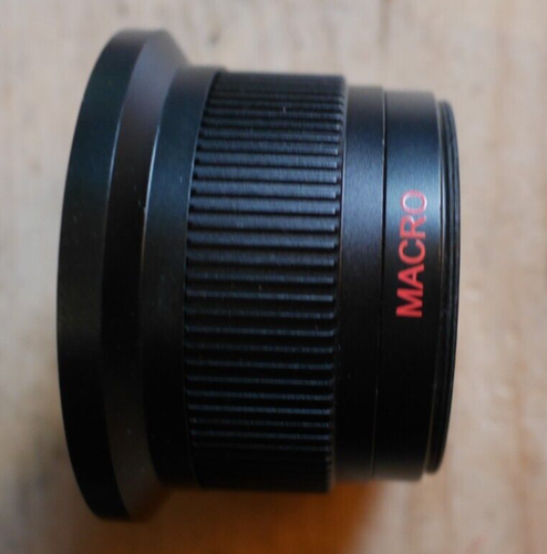 Bower Pro Digital HD DSLR MC AF 0.42x46mm Camera Lens Macro 58m screw fit - Picture 7 of 9