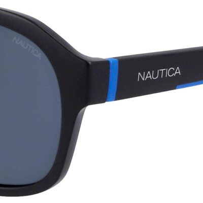 New Nautica N-6252S 005 Matte Black POLARIZED Sunglasses with Grey Lenses New Nautica N-6252S 005 Matte Black POLARIZED Sunglasses  main image 3