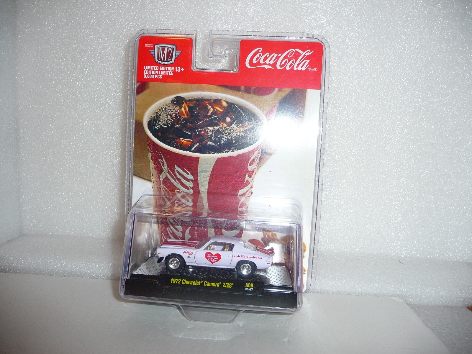 M2 Machines Coca-Cola 1972 Chevrolet Camaro Z/28 1:64 Diecast