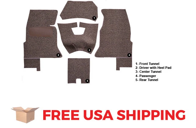 ACC FITS 1961-1962 Chevrolet Corvette Complete Loop Carpet Foto 4 de 4