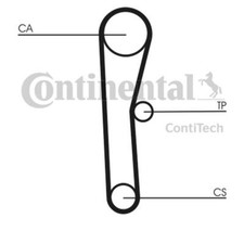Continental Ctam CT536 Zahnriemen für Toyota Carina II Celica Corolla Compact