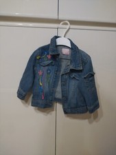 giubbotto bimba bambina giacchetta jeans denim 6 mesi