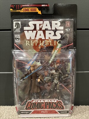 Hasbro 2007 Star Wars Republic Comic pack #11 Anakin Skywalker Assassin Droid 57