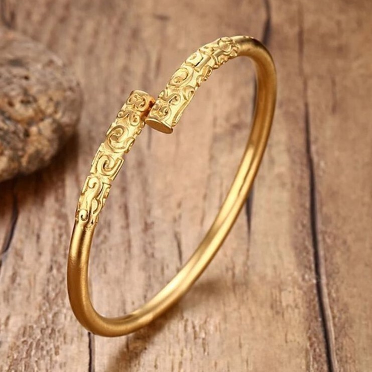 Bangle Ocean Pole Monkey King Wukong Bracelet Mantra Thai Buddha Amulet-image