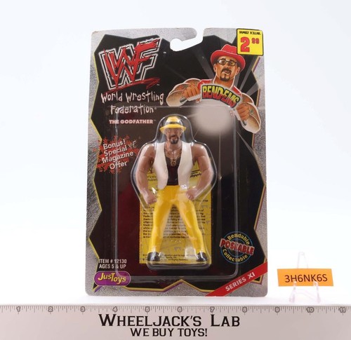 The Godfather #3 Bend-Ems WWF 1999 Just Toys Wrest...