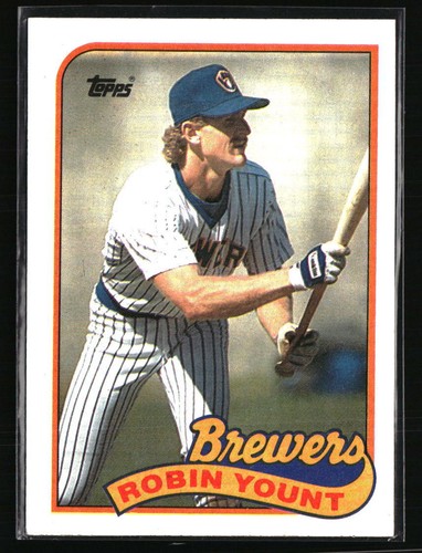 Robin Yount 1989 Topps #615 Baseball Card - 第 1/2 張圖片