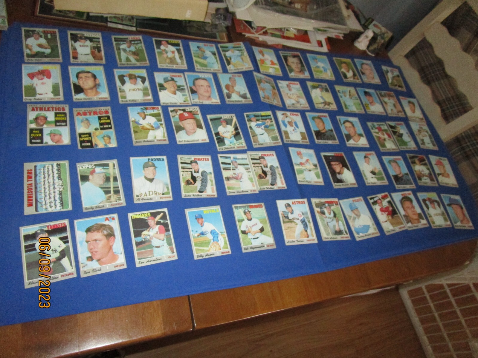 1970 Topps Baseball Card Lot Mid To Low Grade Lot 1 See Photos EBay