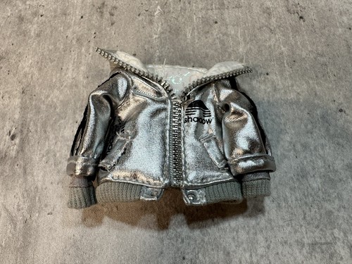 Rainbow High Shadow Nicole Steel Doll Outfit Accessory Black Silver Jacket Coat - Picture 3 of 3