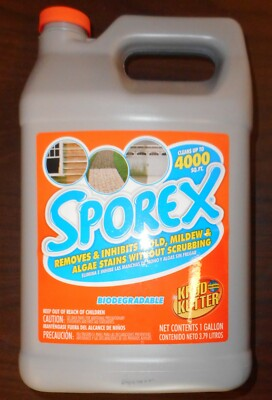 #ad 1 Piece KRUD KUTTER SPOREX BLEACH FREE OUTDOOR CLEANER 1 GALLON $33.14