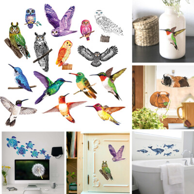 Set Animals Art Vinyl Decal Sticker for Home Bedroom Kids Room Wall Decor