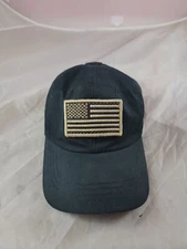 Condor Black American Flag Tactical Baseball Adjustable Hat