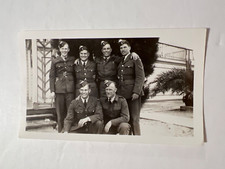 VTG Military Snapshot Photo 1942 Group of Handsome Soldiers