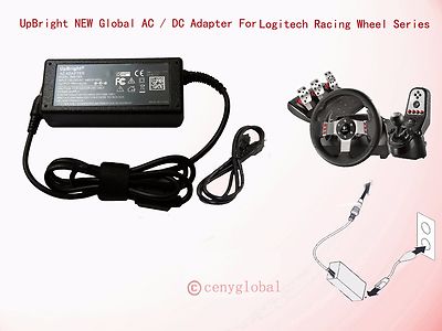 AC Adapter For Logitech Racing Wheel G27 G25 G940 Flight System Power Supply New