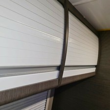 Tambour Door ( Roller Door ) Campervan Motorhome Quality Gloss White finish