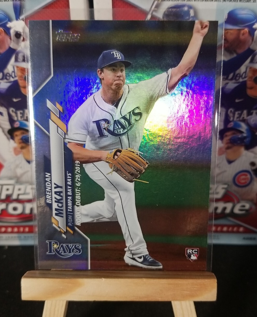 2020 Topps Updates Series BRENDAN MCKAY Rainbow Foil RC #U-60