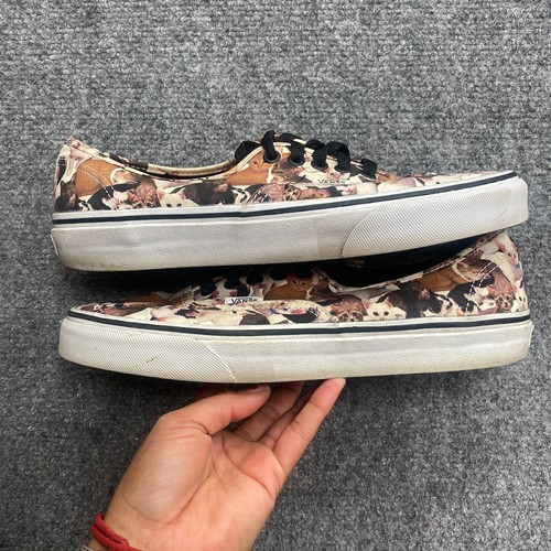 Vans ASPCA Auténticas Tenis para Hombres Talla 8 Multi Gatitos Estampado Con Cordones Zapatos de Skate - Imagen 8 de 12