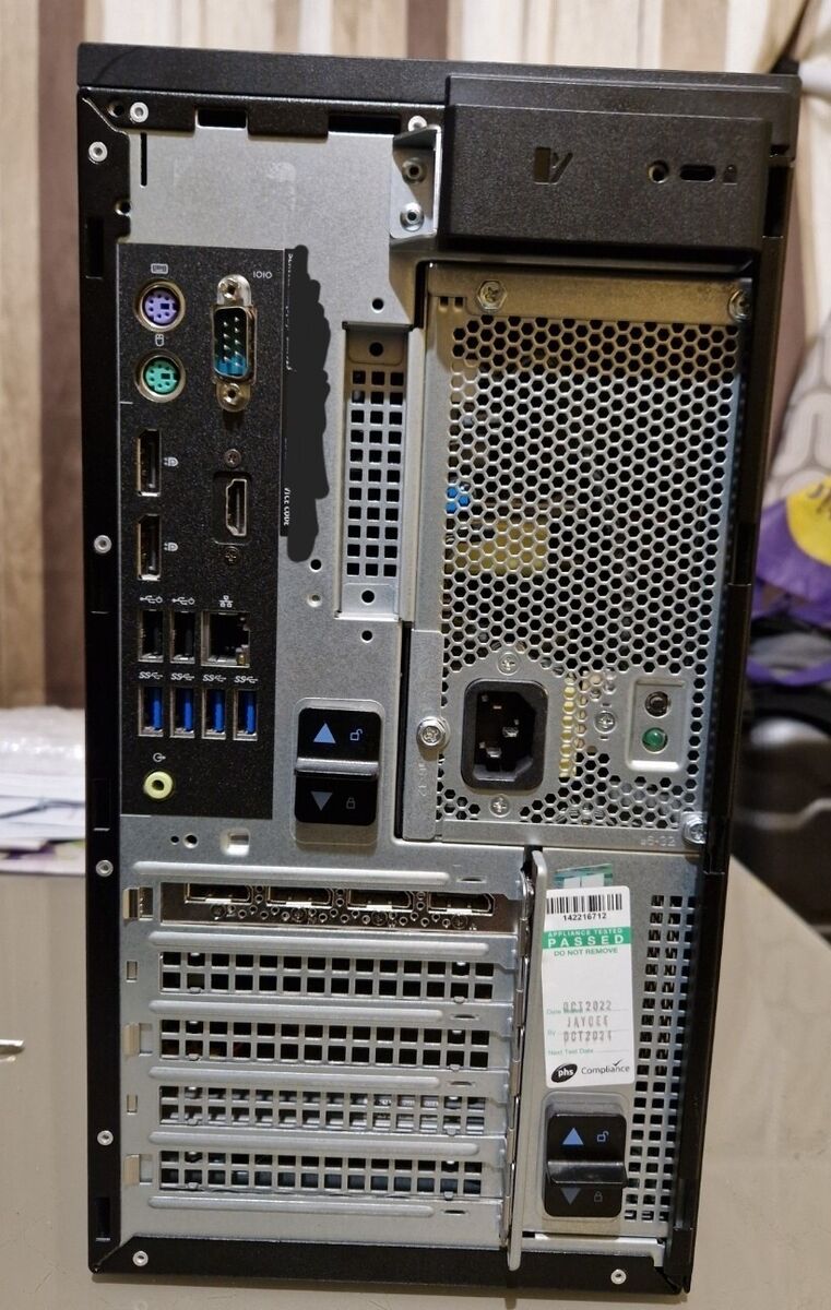Dell Precision 3630 Tower : Intel(R) Xeon E-2124G,(4 Core Dell Precision 3630 Tower : Intel(R) Xeon E-2124G,(4 Core